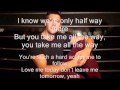 JAMES MASLOW -LOVE SOMEBODY- lyrics ...