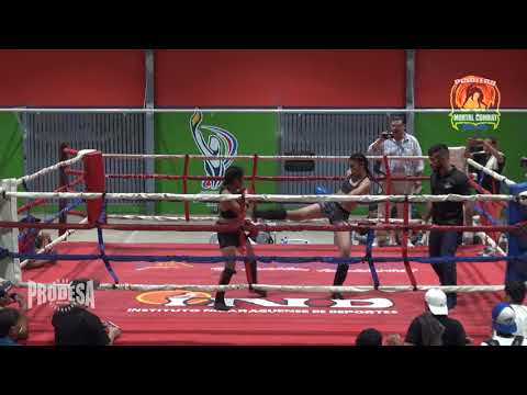 Gabriela Hernandez VS Josseling Zeledon - Pinolero Mortal Kombat AMM