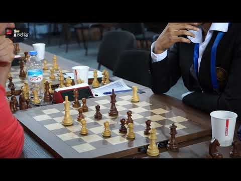 Vidit's bishop fights hard against Bareev's rook!