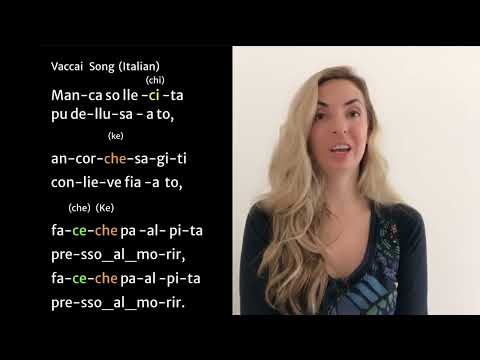 Vaccai’s Practical Method of Singing: Lesson 1 Manca sollecita WITH  Lyrics (soprano/tenor)