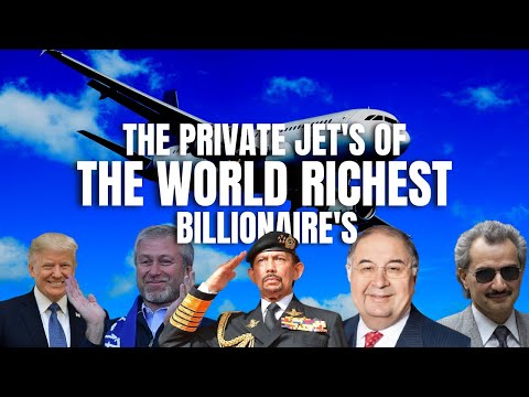 The Private Jets Of The World's Richest Billionaires