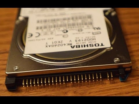 Жесткий диск HDD Laptop Toshiba IDE. Диагностика и попытка ремонта