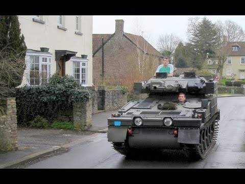 CVR(T) Sabre on the Road - Tracked Road Legal Light Tank