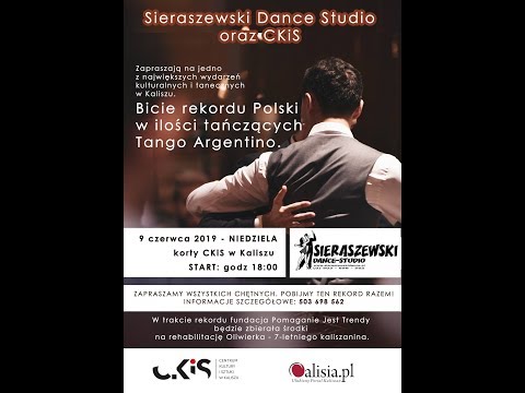 Choreografia Rekord Polski Tango Argentino 9.06.2019-  Sieraszewski Dance Studio