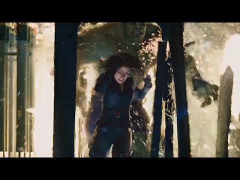 Hulk and black widow chase scene. Avengers 2012