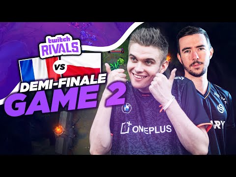 RHOBALAS : TWITCH RIVALS | DEMI-FINALE : TEAM FRANCE VS TEAM POLOGNE - GAME 2 | LOL FR