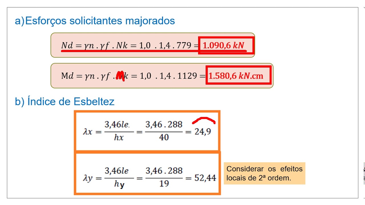 DIMENSIONAMENTO - PILAR DE EXTREMIDADE