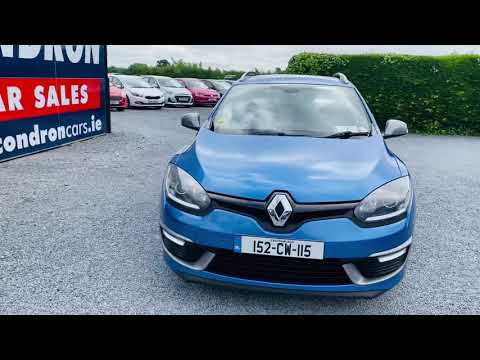 2015 (152) Renault Megene GT LINE 1.5 DCI 1 estate