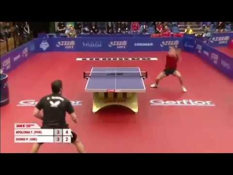 Table Tennis - ATTACK (APOLONIA) vs DEFENSE (GIONIS) XXXIII !