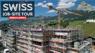Swiss Construction Site Tour - Insane Building Details