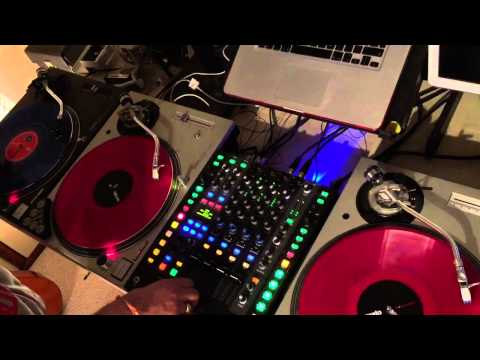 DJ Shorty in the mix on Three Decks with the Rane 64