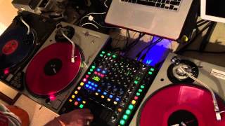 DJ Shorty in the mix on Three Decks with the Rane 64