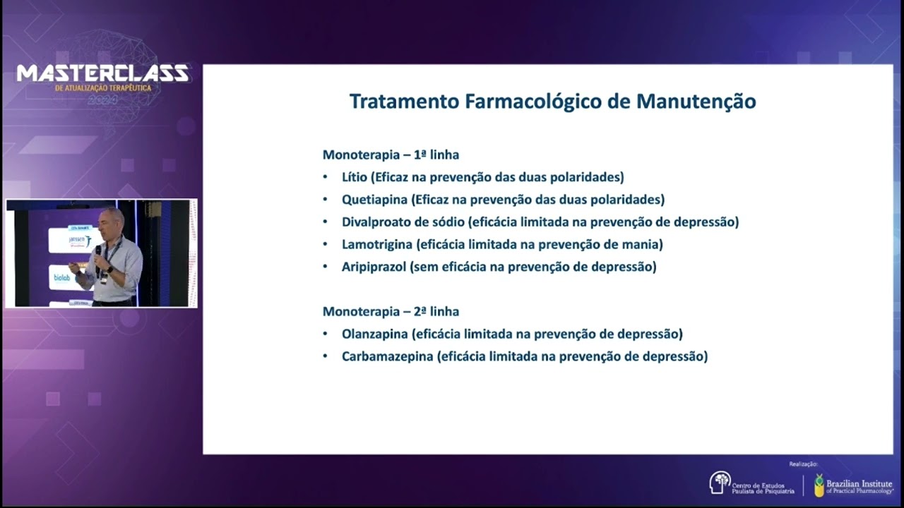 "Diagnóstico e Tratamento do Transtorno Bipolar" - Prof. Beny Lafer - Highlights Masterclass 2024!