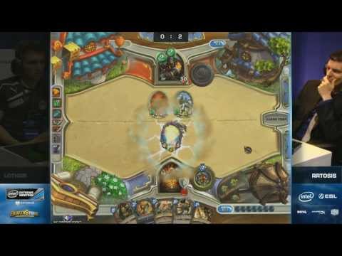 Hearthstone IEM semifinal 1 - Lothar vs Artosis 3/3
