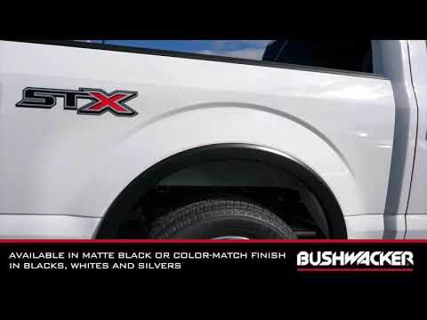 Bushwacker OE STYLE™ FENDER FLARES - SUBTLE STYLE WITH ADDITIONAL TIRE COVERAGE AND PROTECTION
