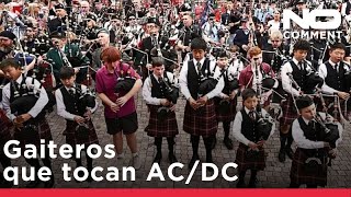 Gaiteros en Melbourne baten un récord mundial al interpretar temas de AC/DC