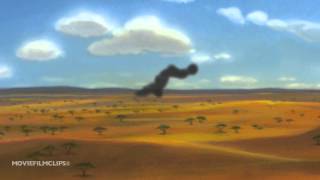 The fire scene from lion king 2 for RootBeerWolfDog