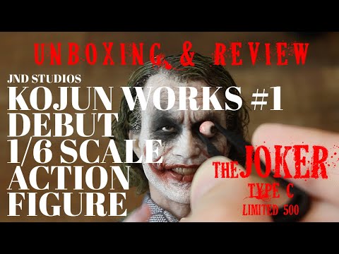 [Unboxing & Review] The JOKER : KOJUN Works #1 : Debut 1/6-scale action figure : JND Studios
