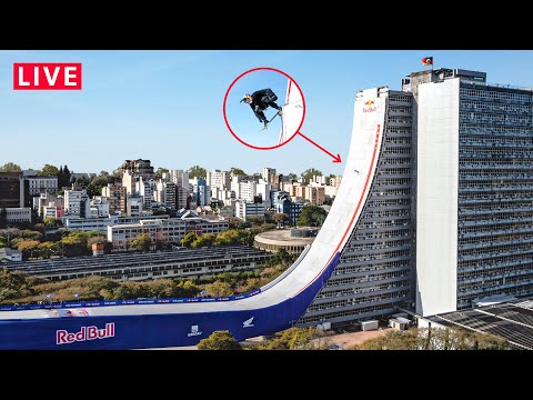 World Record Attempt Highest Skateboard Drop In