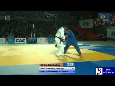 Quedjau Nhabali (UKR) - Shahin Gahramanov (AZE) [-90kg]