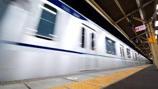 [C4K 60p]日比谷線用　13000系　熱田駅通過