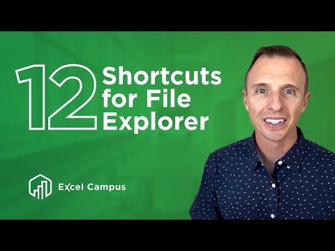YouTube video about Effortlessly Manage File Explorer with Keyboard Shortcuts