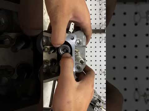 Engine valve spring installation #engine #viral #restoration #minibike #asmr #mechanic #youtube