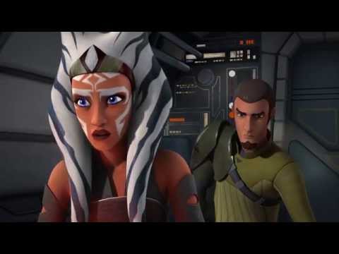 Star Wars Rebels - Ahsoka Tano & Darth Vader sense each other [1080p]