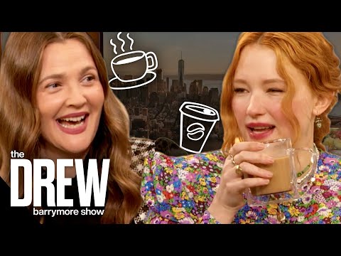 Drew Challenges Haley Bennett to a Coffee Taste Test: Can She Nail Her Favorite Brand?