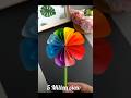 Diy Super Easy Paper Rose Using A Glass How To Make A Paper Flower Diy Paperflower Short