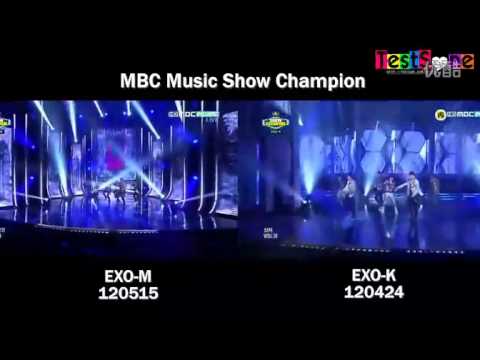 [MIX] EXO K & EXO M - MAMA @ Show Champion