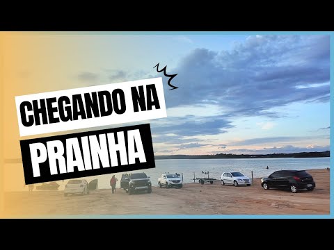 Chegando na Prainha de Três Ranchos