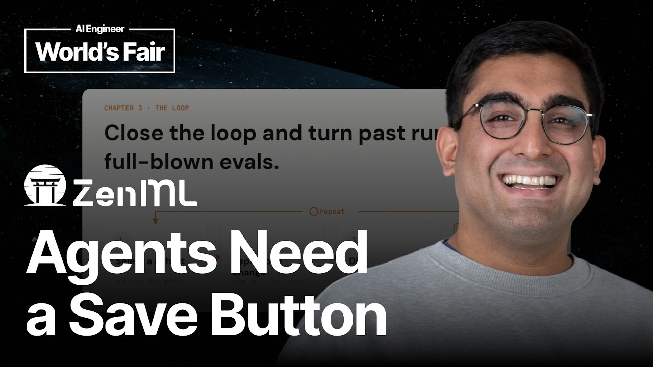 Agents Need a Save Button: Kitaru's Replay Capability - AI Engineer