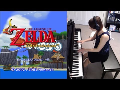 Zelda: The Windwaker - The Great Sea / Ocean Theme - Piano Cover