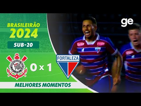 Gols e lances de Corinthians x Fortaleza