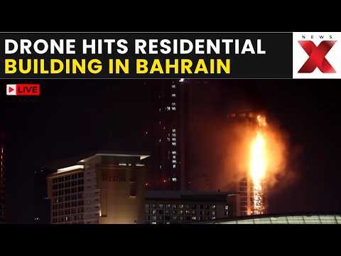 Iran-Israel LIVE: Iran Drone Crash Sends Bahrain High-Rise Into Flames