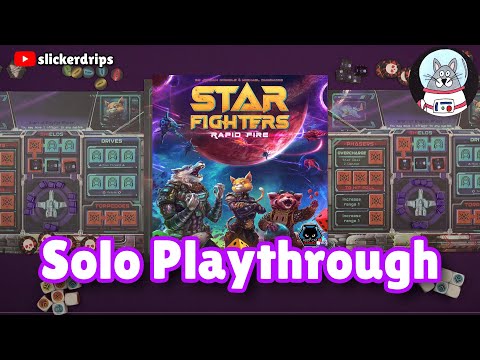Star Fighters: Rapid Fire - Overview & Solo Playthrough