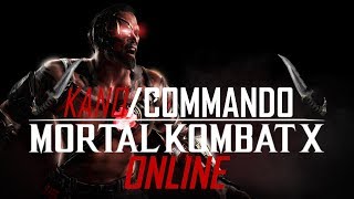 MKX - Crazy (Commando/Kano) ONLINE Gameplay U-SALTY?