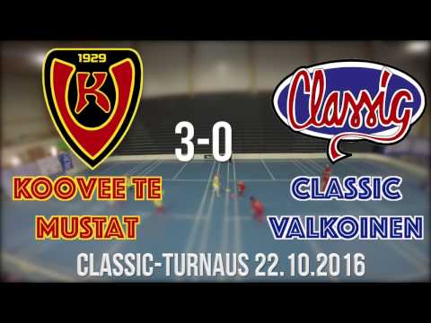 2016 10 22 Koovee TE Mustat  - Classic Valkoinen 3-0