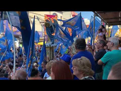 Hamrun St.Gaetan feast  last march at 15.15hrs today Sunday 07.th August.2022