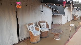 preview picture of video 'Nagaur, India: Luxurious Aagman Tented Camp'