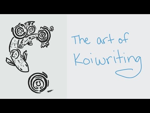 The Art of Koiwriting - a tutorial for the constructed language, Tsevhu