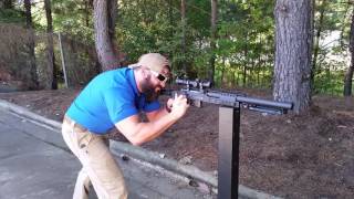 Shooting Suppressed Brügger & Thomet SPR300 300BLK Sniper Rifle