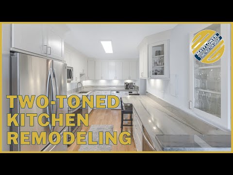 Tom and Antoinette's Kitchen Remodel in McLean, VA (timelapse)