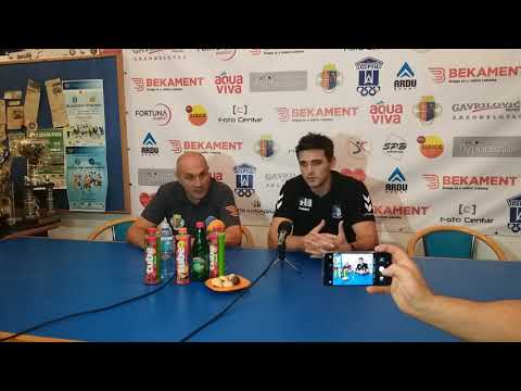 SRLZ 8. kolo / ŽRK Bekament BB - ŽRK Voždovac 1955 / Konferencija za medije