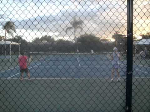 Eric Vanshelboim (Denmark) & Giorgia Di Muzio (Italy) vs Alfredo Casso & Sasha Tolstoff (USA). 2/3.