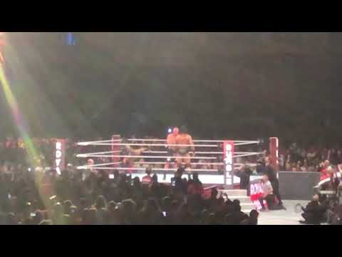 DREW MCINTYRE ELIMINATES BROCK LESNAR AT ROYAL RUMBLE 2020