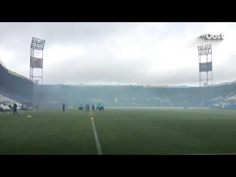 Derbykoorts stijgt, honderden fans bij laatste trainingen GA Eagles en PEC Zwolle