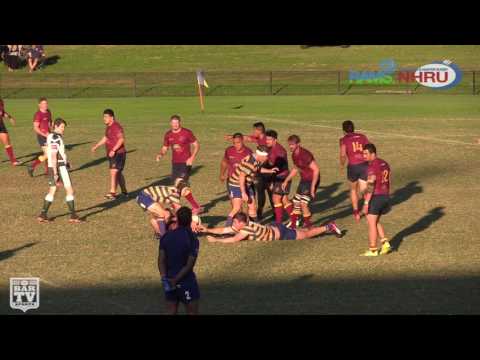 2017 RAMS NHRU Round 6 Premier 1 Highlights - Hamilton Hawks Vs. Lake Macquarie Roos