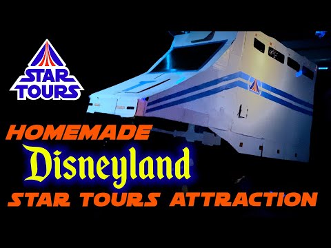 Dad Of The Year Recreates Disneyland Star Tours Attraction In Garage For Daughter's Birthday. The Finished Outcome Is Mind-Blowing